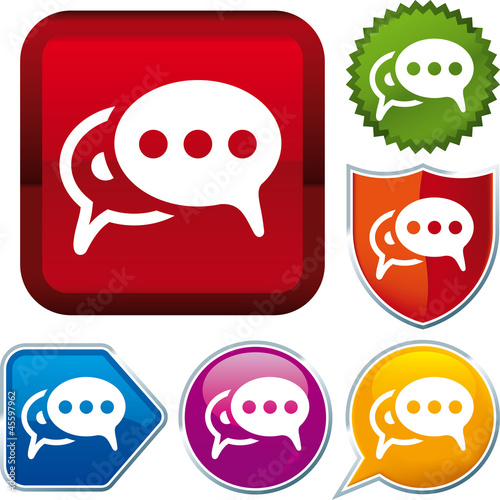 bubble talk icon