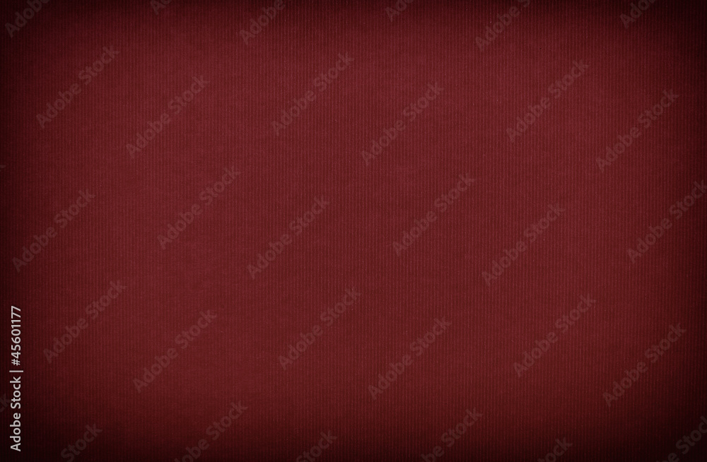 Fototapeta premium Burgundy Red Striped Paper Texture Background