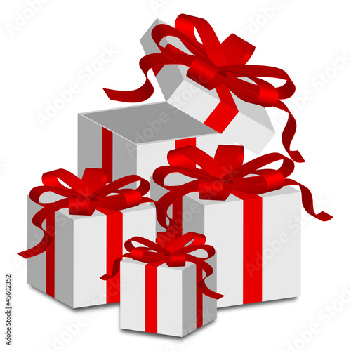 Present boxes Background