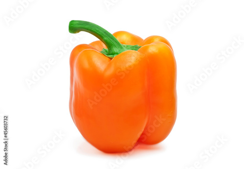 Pepper on a white background