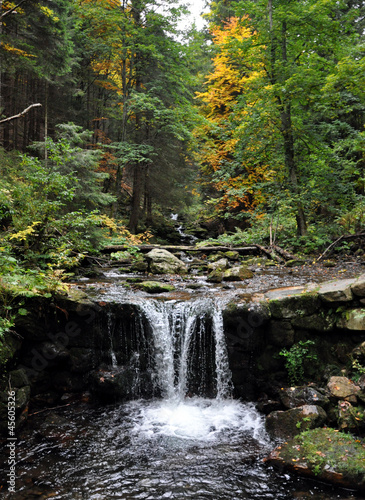 waterfall  mountains - Jeseniky  the Czech republic