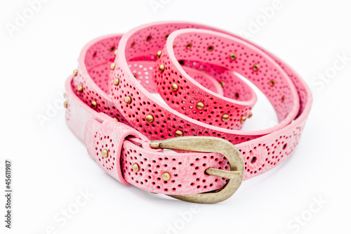Pink women belts