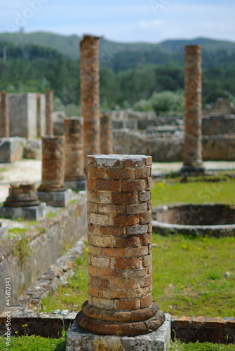 Archaeology pillars photo