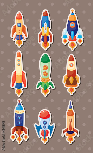spaceship stickers