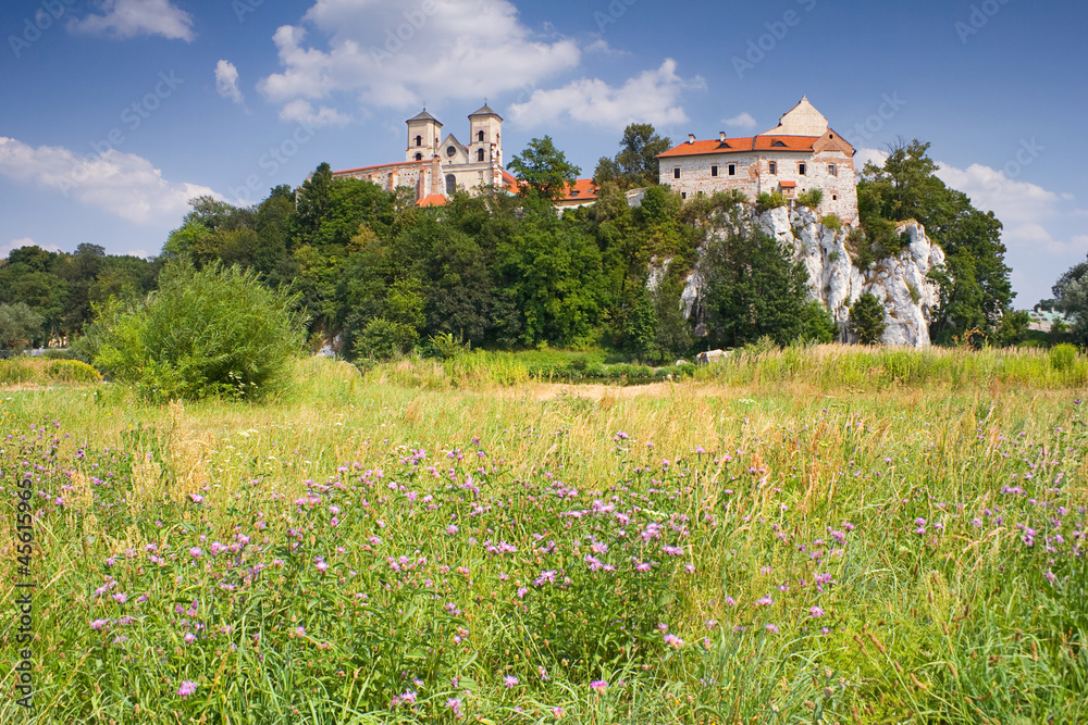 Fototapeta premium Benedictine monastery in Tyniec near Cracow, Poland