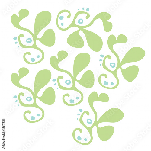Abstract floral background