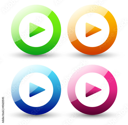 Play Button Set