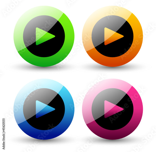 Play Button Set