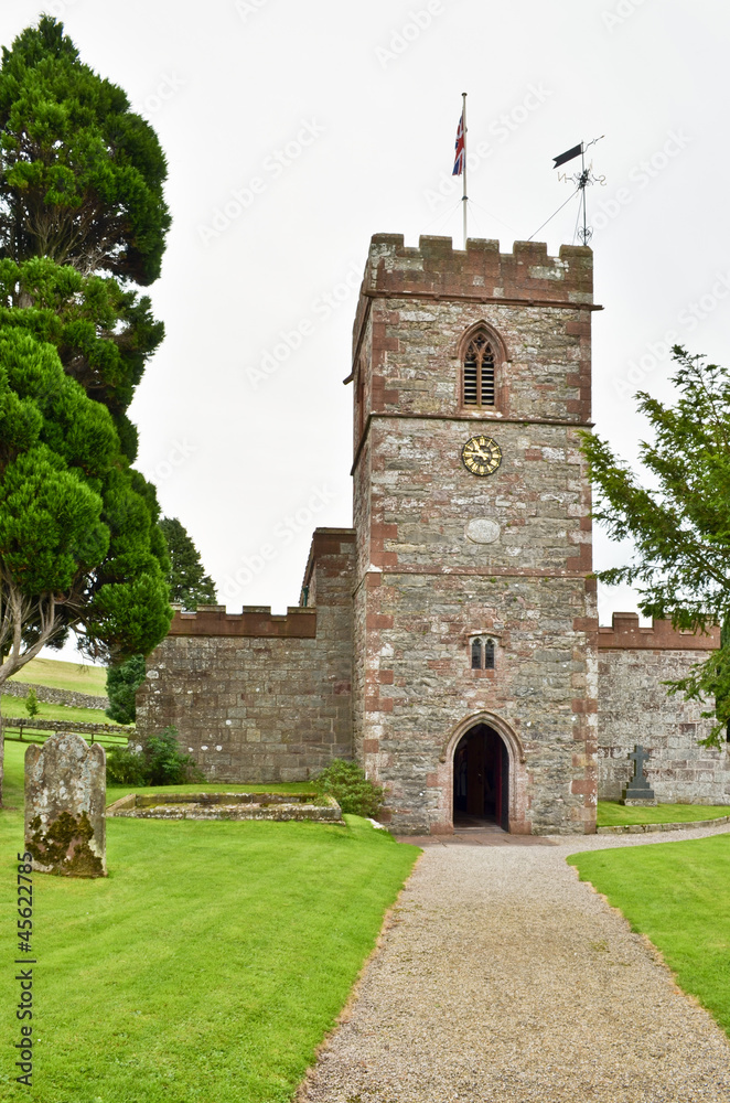 Red Sandstone Church tower