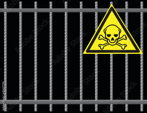 Grate toxic substances