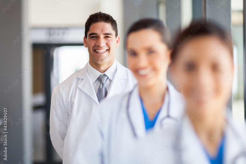 happy group of doctor and nurse portrait in hospital office happy group of doctor and nurse portrait in hospital office