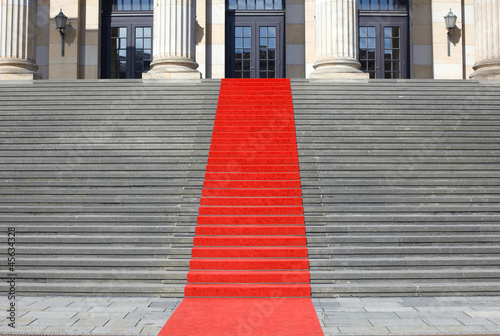 Φωτογραφία Red carpet staircase