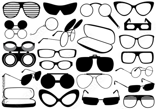 Different eyeglasses