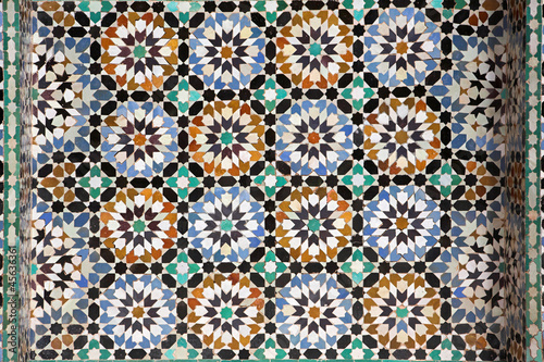 Moroccan tilework