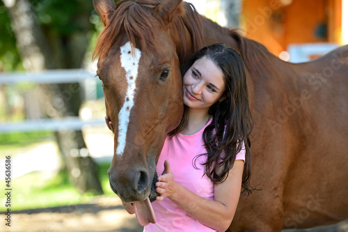 Canvas Print Horse