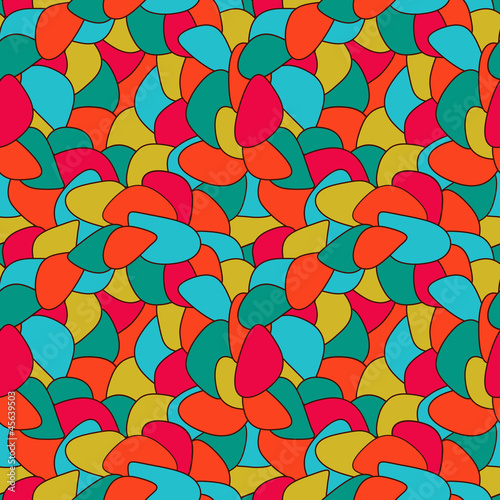 abstract shapes pattern