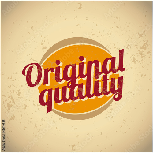 Original quality vintage sign