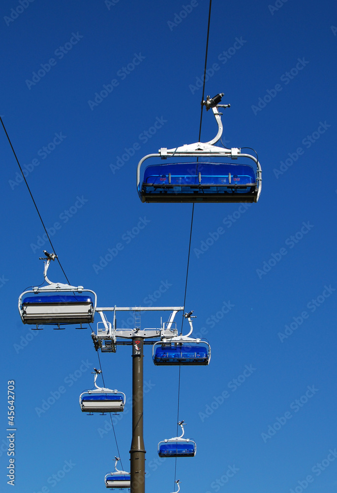 Skilift Gondeln Skilift Gondeln