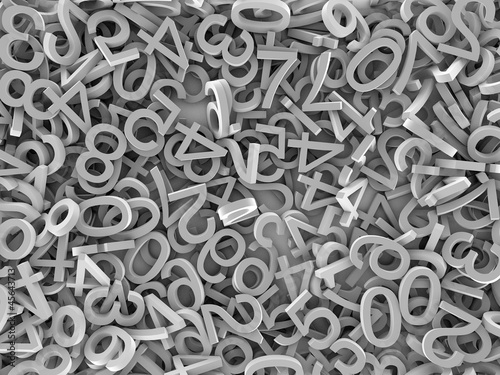 scrambled numbers