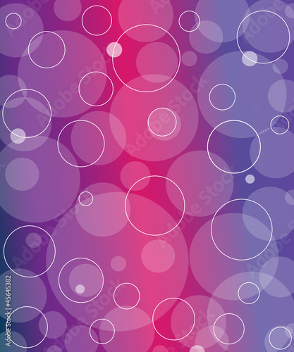 Coloured abstract background with circles and lights