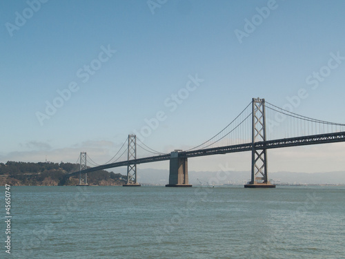 Vue sur le Bay Bridge de San Francisco