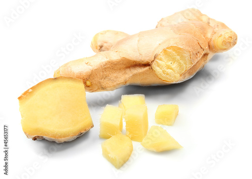 The Ginger (Zingiber officinale).