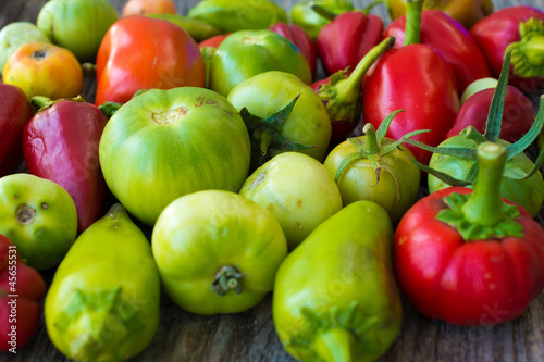 Capsicum and tomato