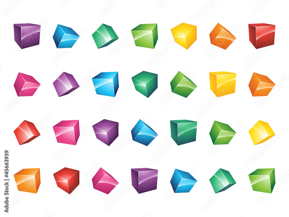 0903 Colorful Cubes 0903 Colorful Cubes