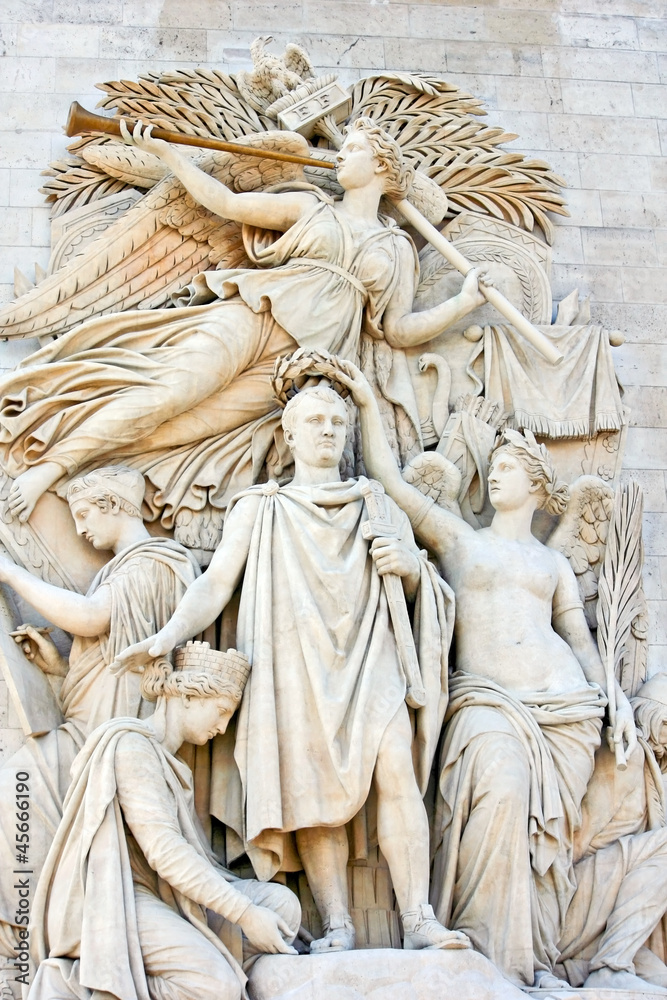 Der Triumph Napoleons 1810 ( Detail Arc de Triomphe ) Der Triumph Napoleons 1810 ( Detail Arc de Triomphe )