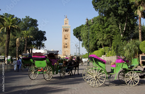 calèches au Maroc