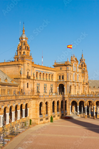 Plaza de Espana in Sevilla