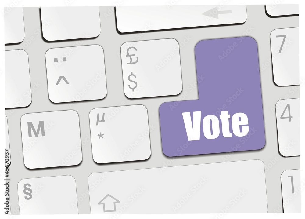 clavier vote