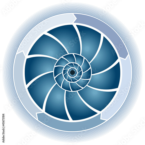 Swirl Circle Chart