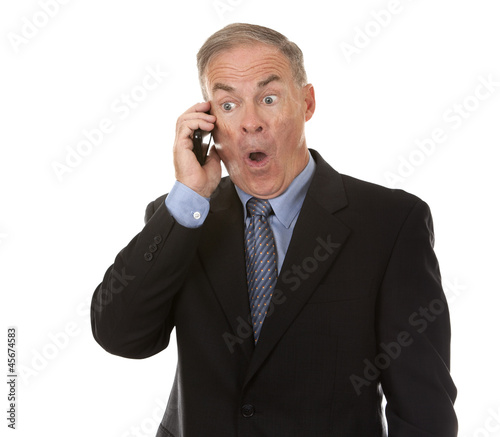 businessman on the phone