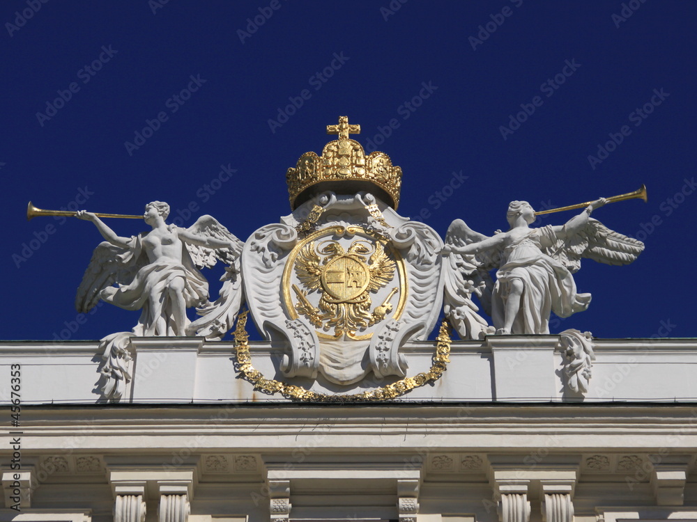 Obraz premium insignia on top