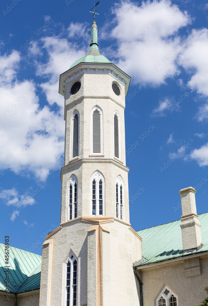 Steeple of Fredericksburg County Courthouse