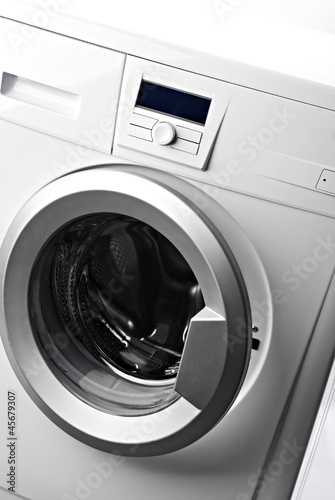 washing machine on a white background