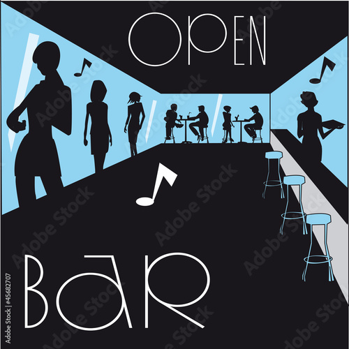 discothèque, boîte de nuit, bar, pub, musique, club