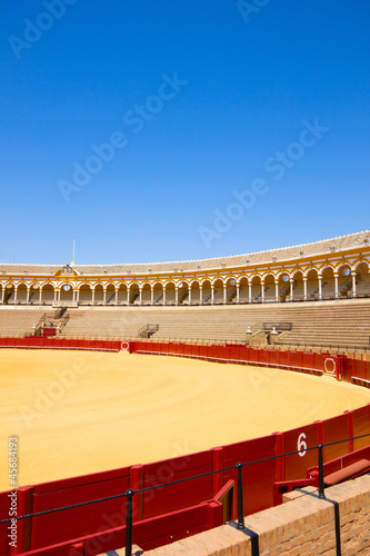 bullfight arena in Seville, Spain