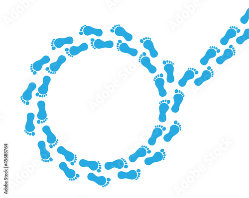Foot print concept