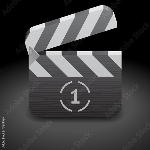 Icon for clapper board