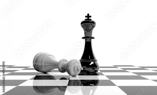 Obraz na płótnie Chess game