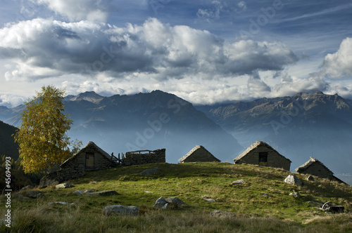 Mountain huts (Piemonte, Italy)