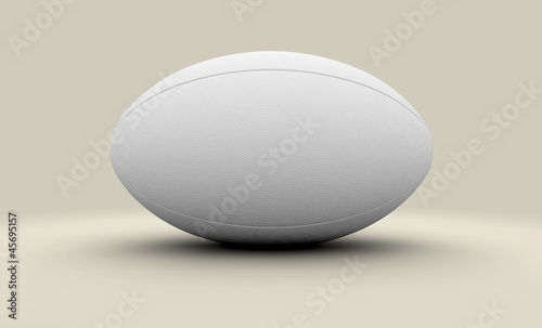 Rugby Ball Isolated