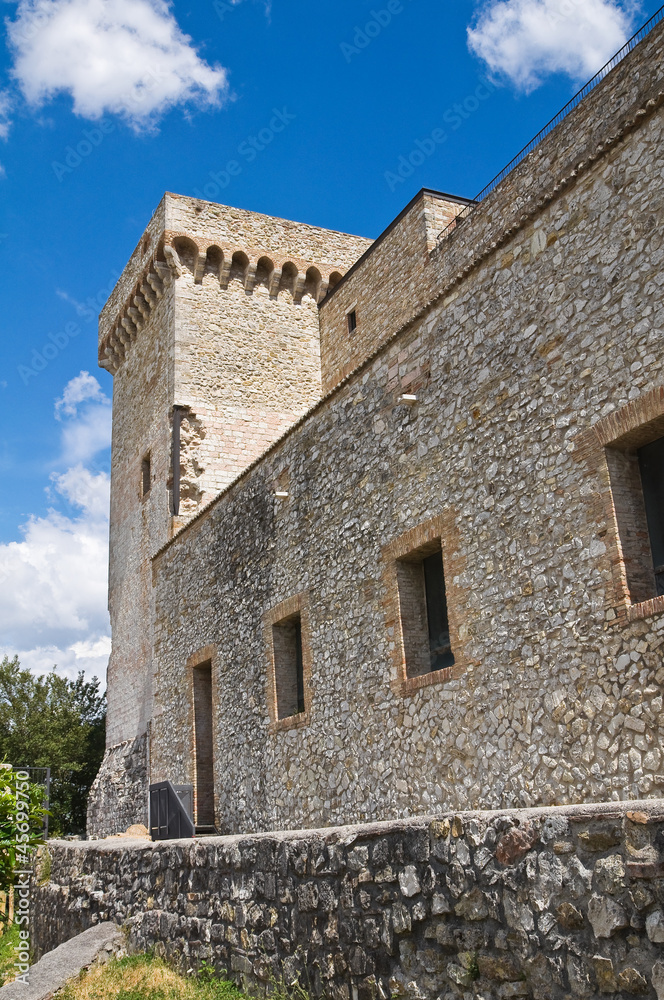 Albornoz fortress. Narni. Umbria. Italy.