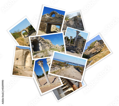 collection of ancient ruins