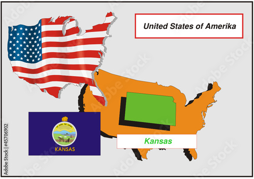 Vereinigte Staaten von Amerika - Kansas