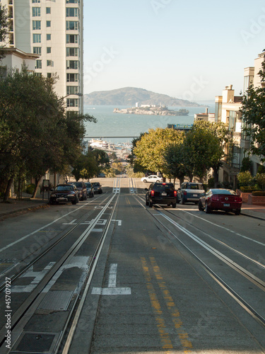 Rue pentue de San Francisco