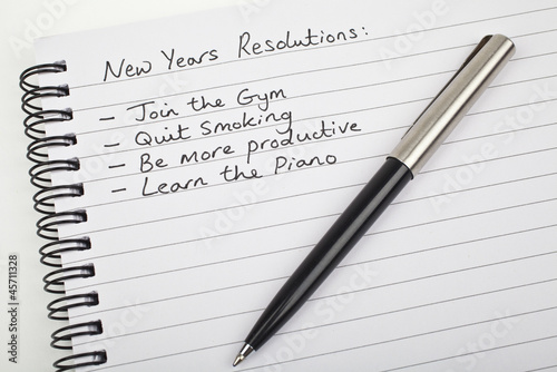 New Years Resolutions © chrisdorney