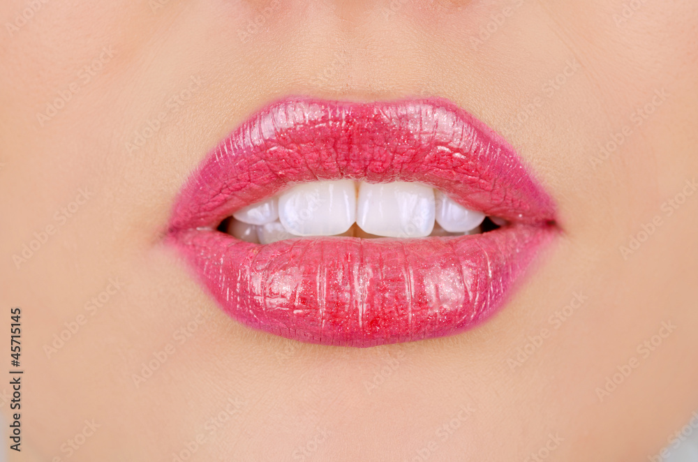 lips closeup lips closeup